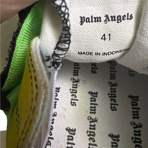 Palm Angels Vulcanized low top sneakers sz 8/41 men NWOT